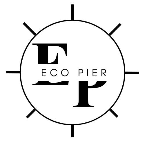 Logotipo Nome Monograma Minimalista Preto e Branco